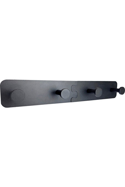 OEM Cuier pentru mobilă tip „puzzle” cu 4 cârlige, 60x360x46mm, aluminiu