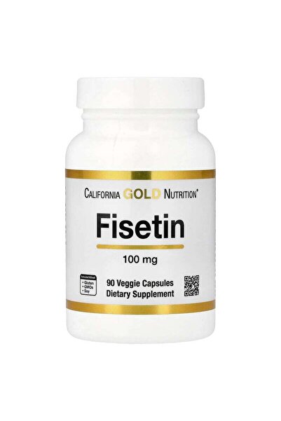 California Gold Nutrition , Fisetin, 100 mg, 90 Veg Capsules