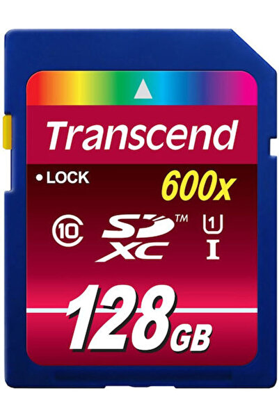 Transcend Υπέρτατο 600x SDXC 128GB U1 UHS-I