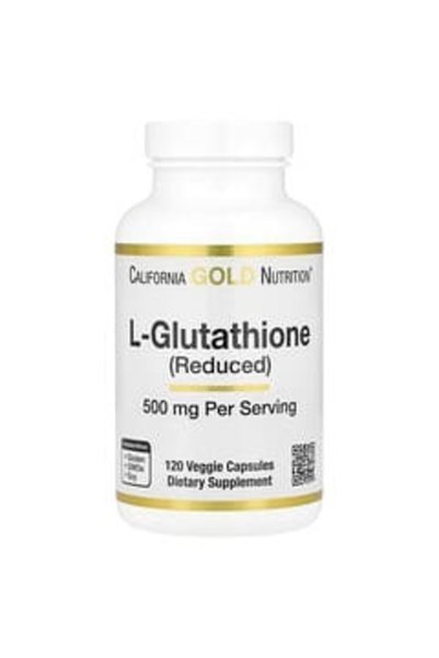 California Gold Nutrition , L-Glutathione (Reduced), 500 mg, 120 Veg Capsules