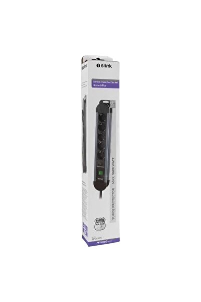 S-Link Swapp SPGKS05 1.5m 5 Li Akım Korumalı Priz Çoklayıcı
