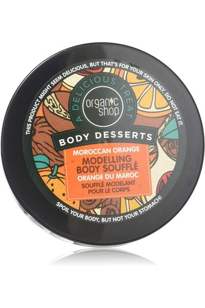 organic shop Body Desserts Moroccan Orange Modelling Body Soufflé, 450 ml