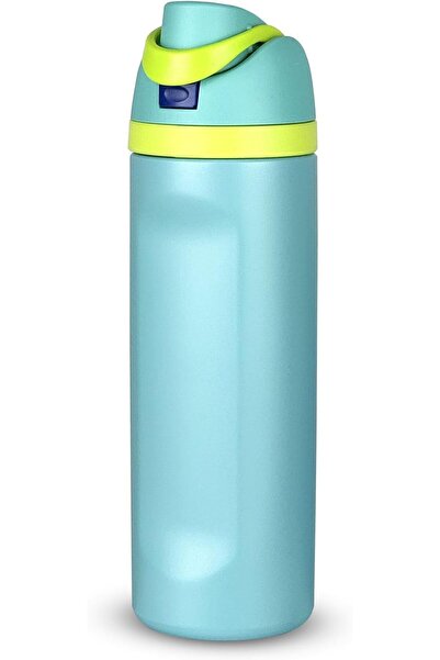 ROEIEIS Stainless Steel Insulated Water Bottle with Straw and Sip Spout Lid f...