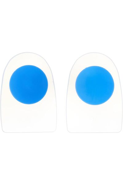 Health Choice HC Silicone Heel Protector, Strong And Breathable Heel Protectors, Heel Cups For [Fast Heel Pain Relief], Plantar Fasciitis Support, Blister, Spur Relief (S)