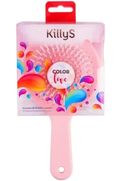 Intervion KILLY'S - Hairbrush with cat ears, soft touch