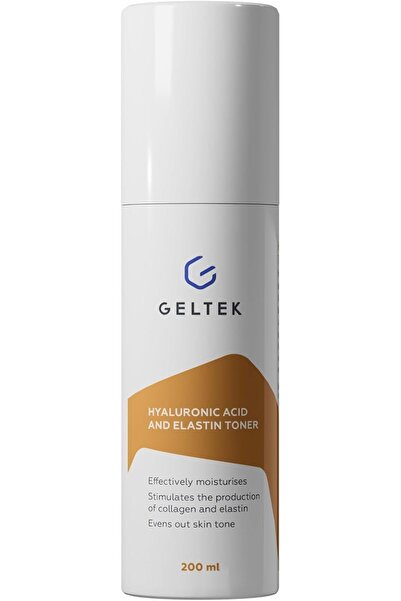 Geltek Hyaluronic Acid and Elastin Toner, 200ml | Deeply hydrates and softens...