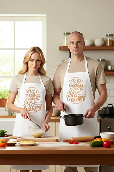 PayBuy Women's Unisex Kitchen Chef Apron Retro Design Printed Comfortable Cut...