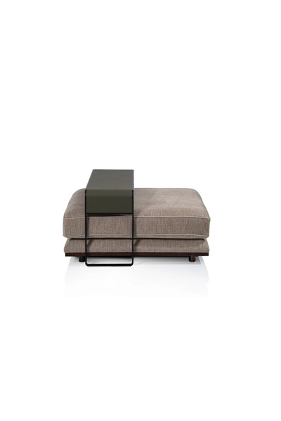 Midas Furniture COLADOR CONSOLE + OTTOMAN - BEIGE