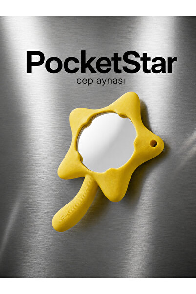 Pocket People PocketStar Yıldız Cep Aynası Anahtarlık – PocketStar Taşınabili...