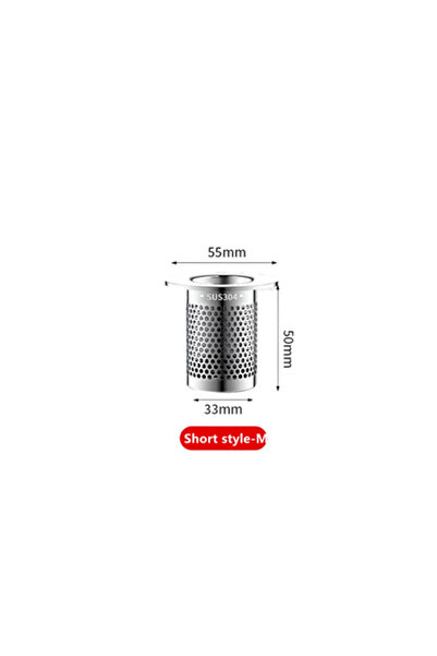 Choice Short style--M Stainless Steel Sink Filter Mesh Floor Drain Filter Mes...