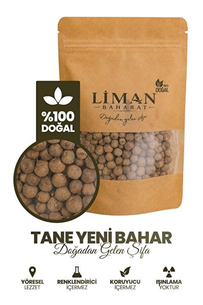 Liman Baharat 100 Gr Tane Yenibahar, Katkısız & Doğal
