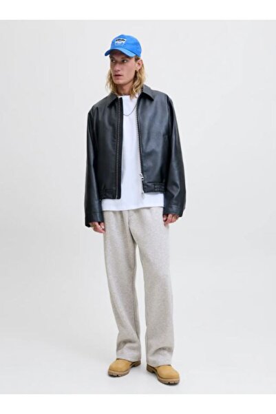 Jack & Jones Men's Jpstbill Bradley Gray Track Pants - 12290607