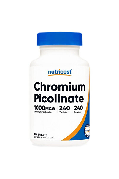 Nutricost Picolinat de crom 240 comprimate