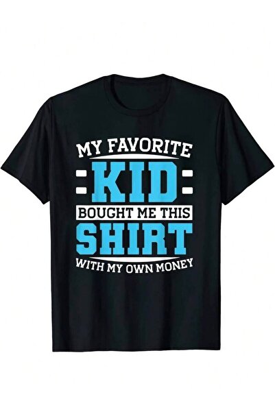 Generic تي شيرت مطبوع عليه عبارة "Funny Favorite Bought Me This Shirt With My...