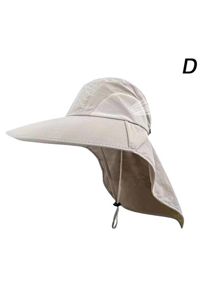 Choice D Wide Brim Sun Hat With Neck Flap For Men Women Adjustable Outdoor 50...