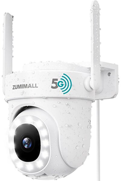 GENERAL Zome Mall 5Mp Outdoor Security Camera - Wifi 5G/2.4G, 24/7 Recording ...