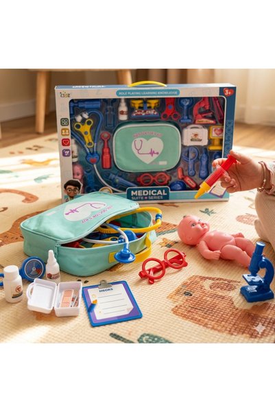 Generic Brand Blue Kids Medical Doctor Set