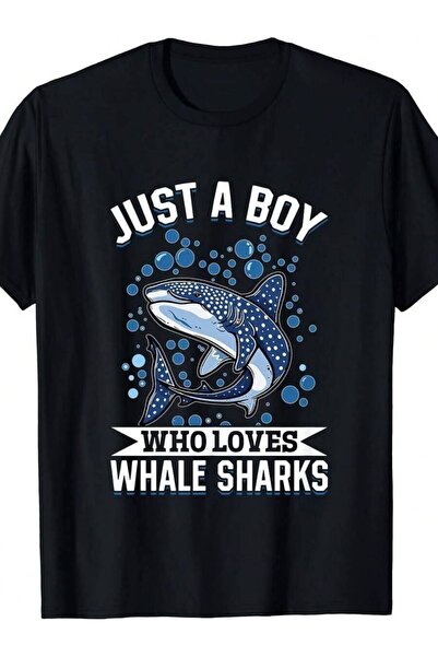 21JNRY Funny Shark Animal Who Loves Whale Sharks T-Shirt