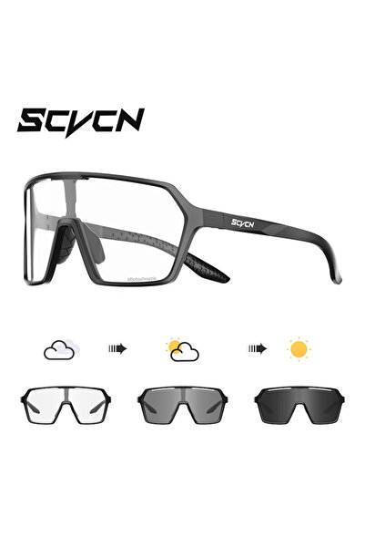 Choice18 Photochromic-01 SCVCN Pink Hiking Eyewear Cycling Glasses Bike Sungl...