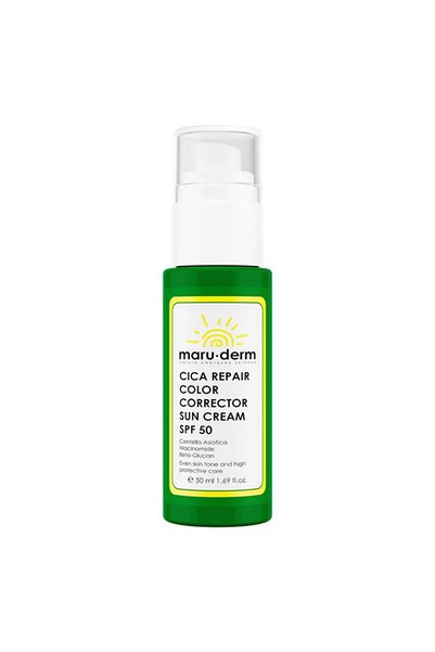 maruderm Güneş Kremi Cica Cilt Tonu Eşitleyici Spf50+ 50 ml