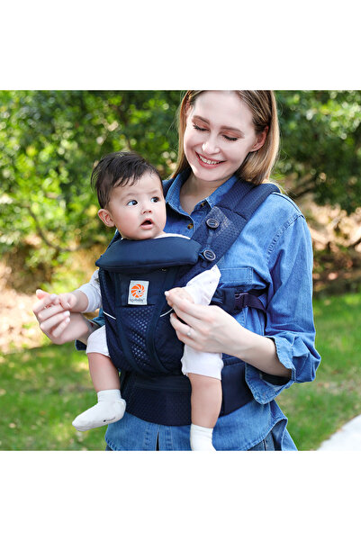 Choice Breeze Dark Blue Baby Carrier Ergonomic Infant Multifunctional Waist S...