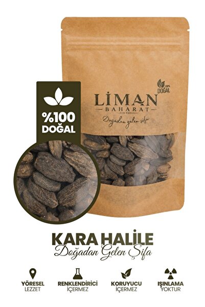 Liman Baharat Kara Halile 100 Gr, Doğal Katkısız