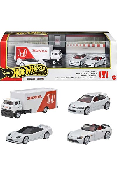 HOT WHEELS Honda 4 lü diorama