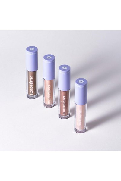 Blondesister GLOWEYE LIQUID EYESHADOW LIGHT GOLD 01 Liquid Eye Shadow Vegan 3 ml
