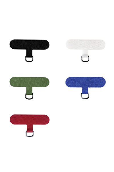 Choice 5Pcs Mix colors 3/5pcs Mobile Phone T-shaped Strap Plate Sheet Cellpho...