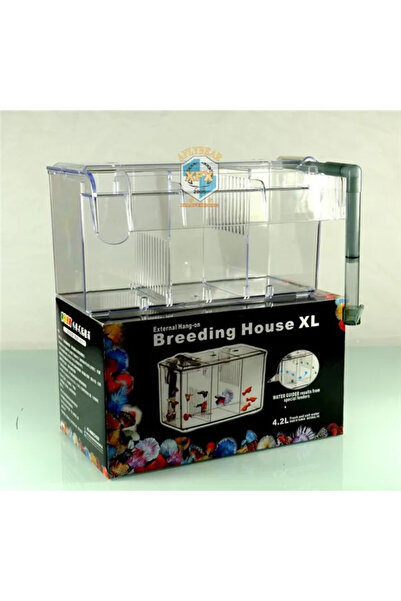 Choice breeding box Size L Suspend aquarium arcylic guppy baby small fish sep...