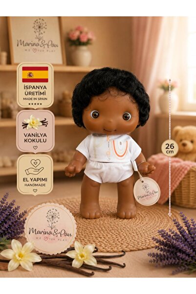 MARINA & PAU MARINA&PAU 26 cm PAU KIDS LEO Oyuncak Bebek | İspanyol Bebek
