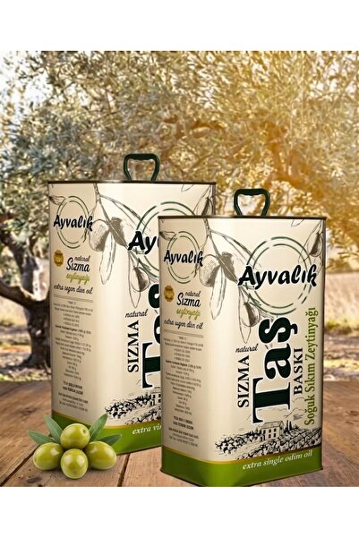 Öz Ayvalık Ayvalık Natürel Soğuk Sıkım Erken Hasat Sızma 2*5L 2AD Zeytinyağı
