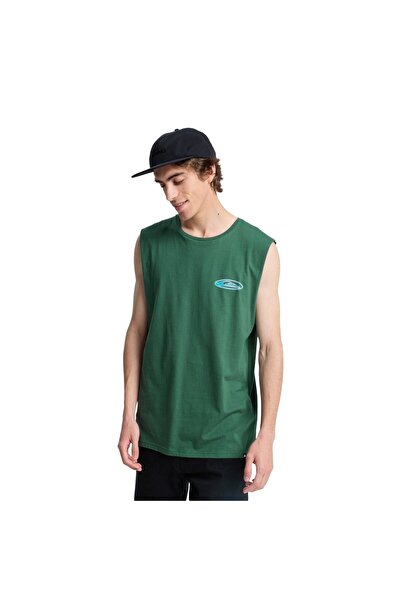 Quiksilver Tricou verde pentru bărbați Ev Quikglobe Mu TRICOU BĂRBAȚI EQYZT08311