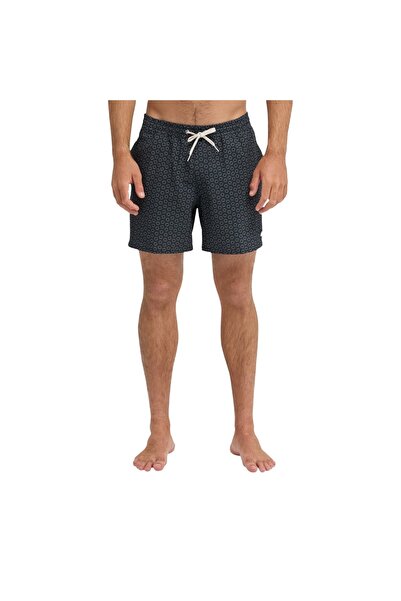 Quiksilver Stretch Printed Erkek Siyah Volley Short ERKEK VOLLEY SHORT EQYJV0...