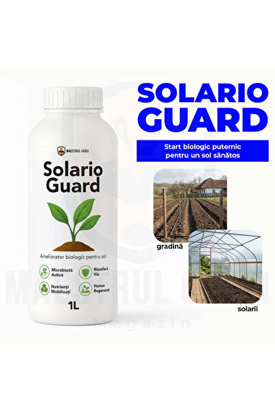 MAESTRUL CASEI Solario Guard™ – Organic Biostimulant for Soil Balancing – 1L