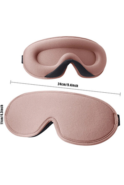 Choice Rose Sleep Mask for Women Men, 3D Contoured Blindfold 100% Blockout Li...