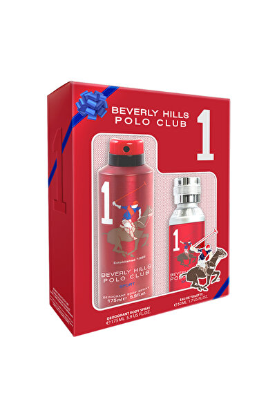 Beverly Hills Polo Club BHPC GIFT SET SPORT MEN 1 EDT 50 ML+ DEO 175 ML