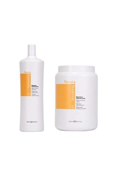 Fanola Set Nutritiv: Șampon 1000ml + Mască 1500ml