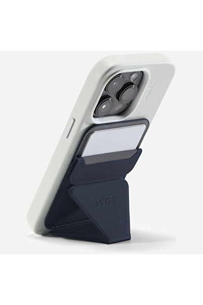 MOFT Movas Snap-On MagSafe Portofel magnetic cu suport, Albastru marin