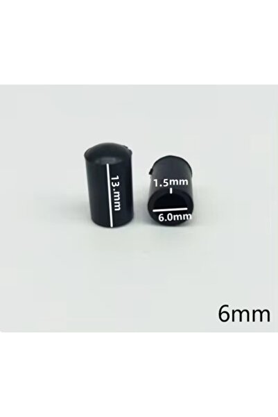 Choice21 8 Pcs 6mm Round Rubber Chair Leg Pad 6-32mm Furniture Leg Table End ...