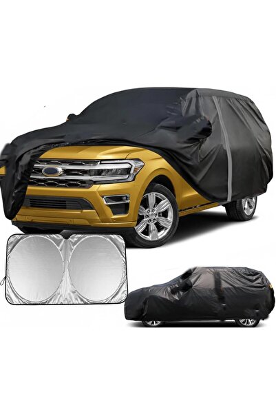 CFT Waterproof SUV Car Cover Custom Fit for Ford Expedition 2002-2024, All We...