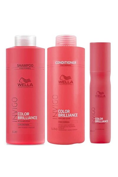 Wella Professionals Wella Invigo Color Brilliance Fine Set: Shampoo 1000 ml +...