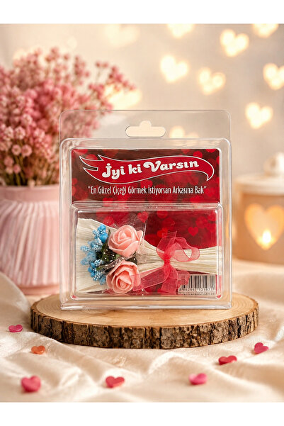LOVE FLOWERS ÇOK GÜZELSİN AYNALI HEDİYELİK