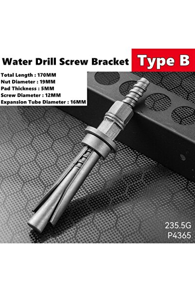 Choice Type B Expansion Screw Water Drill Screw Bracket Professional Spare Pa...