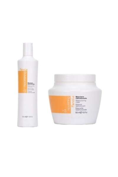 Fanola Nourishing Professional Set: Shampoo 350ml + Mask 500ml