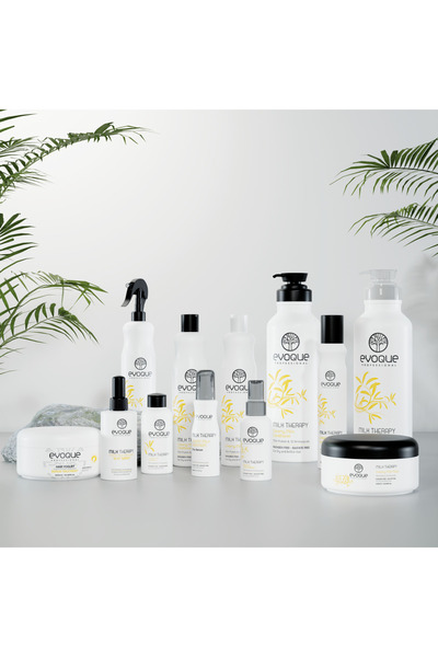 Evoque Șampon hidratant cu aminoacizi și vitamina E Milk Therapy USA 380 ml - Profesional, fără sulfați și fără parabeni