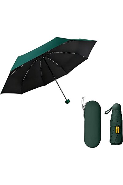 GENERAL Portable Travel Umbrella 8 Fold Uv Protection Upf 50+ for Protection