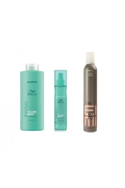 Wella Professionals Wella Invigo Volume Set: Shampoo 1000 ml + Spray 150 ml +...