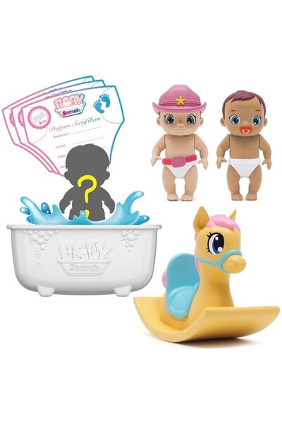 Baby Secrets SÜRPRİZ FİGÜR VE OYUN SETİ SALLANAN AT