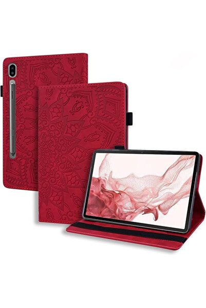 AXIYIBZI Slim Stand Protective Case with Pen Holder Pu Leather Cover for Sams...